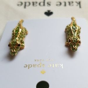 kate spade Jewelry - Kate Spade Swamped Alligator Earrings kate spade Jewelry - Kate Spade Swamped Alligator Earrings